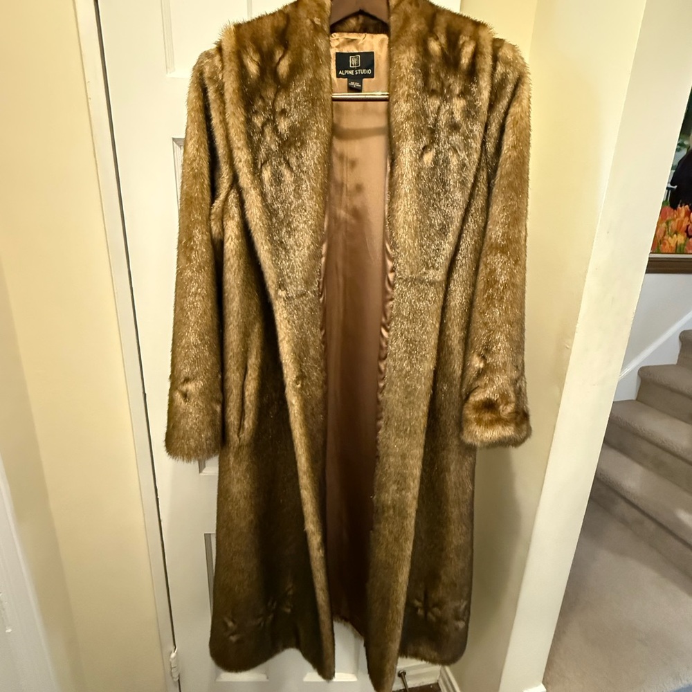 Faux Fur Alpine Studio Coat
